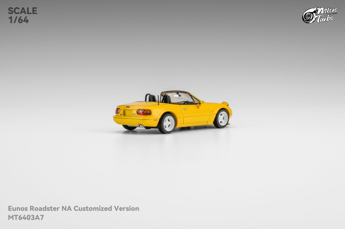 Microturbo - 1/64 Custom MX5 - Metallic Yellow