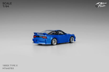 (Pre-Order) Microturbo - 1/64 Custom 180SX Type X - Metallic Blue