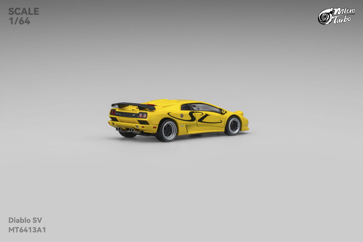 Microturbo - 1/64 Custom Diablo SV - Metallic Yellow