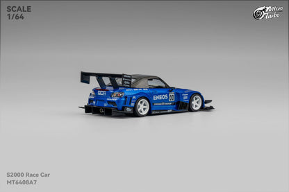 MicroTurbo - 1/64 Custom S2000 Racing - Candy Blue