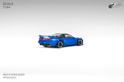 (Pre-Order) Microturbo 1/64 Custom NSX Wide Body - Candy Blue