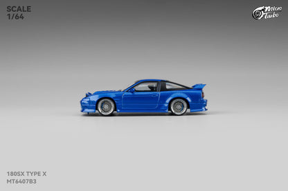 (Pre-Order) Microturbo - 1/64 Custom 180SX Type X - Metallic Blue