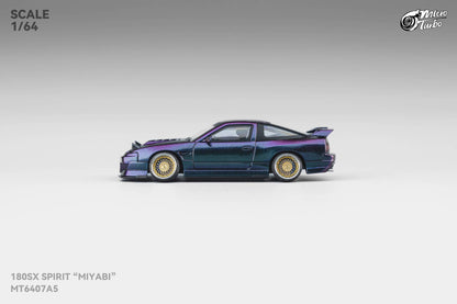 Microturbo - 1/64 Custom 180SX Spirit Miyabi - Purple Chameleon