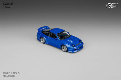 (Pre-Order) Microturbo - 1/64 Custom 180SX Type X - Metallic Blue