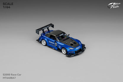 MicroTurbo - 1/64 Custom S2000 Racing - Candy Blue