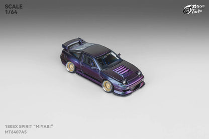 Microturbo - 1/64 Custom 180SX Spirit Miyabi - Purple Chameleon