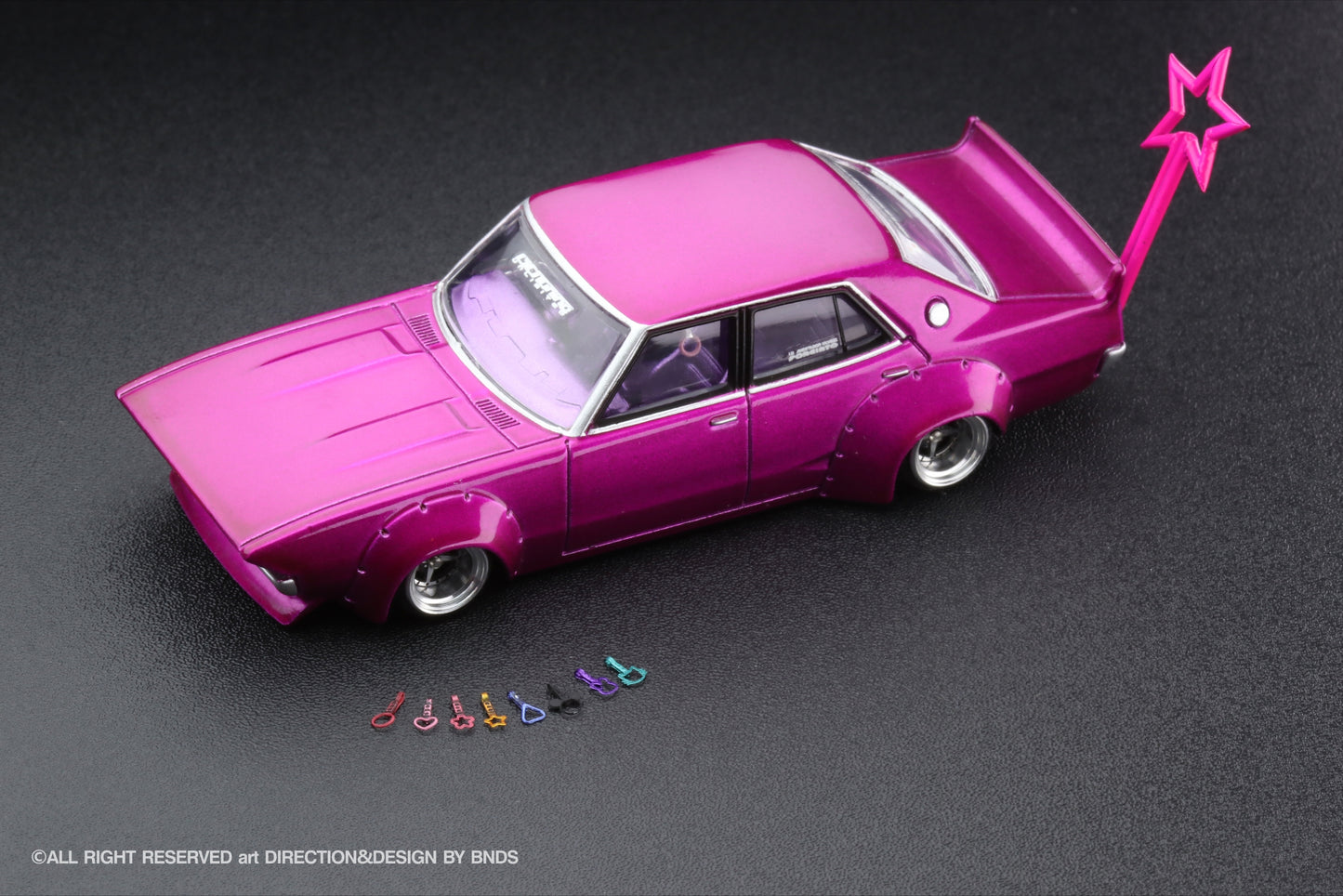BNDS 1/64 Scale TsuiKawa Grip Handles - BD64093