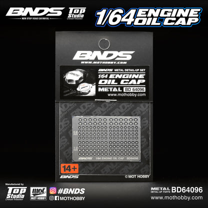 BNDS 1/64 Engine Oil & Radiator Caps - BD64096