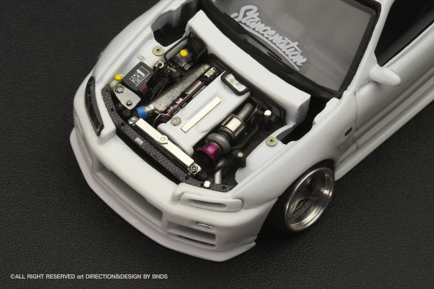 BNDS 1/64 Engine Oil & Radiator Caps - BD64096