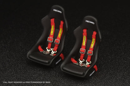 BNDS 1/64 Racing Seat Belt Set - BD64097