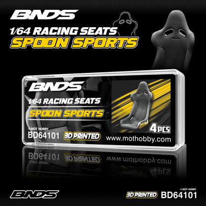 BNDS 1/64 Racing Seats Collection - BD64101/BD64102/BD64103/BD64104/BD64105/BD64106/BD64107