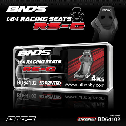 BNDS 1/64 Racing Seats Collection - BD64101/BD64102/BD64103/BD64104/BD64105/BD64106/BD64107