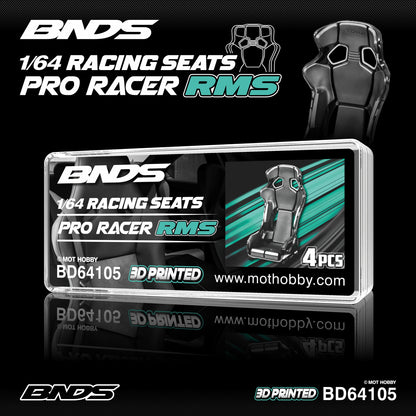 BNDS 1/64 Racing Seats Collection - BD64101/BD64102/BD64103/BD64104/BD64105/BD64106/BD64107
