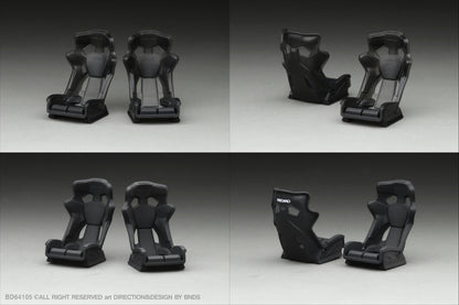 BNDS 1/64 Racing Seats Collection - BD64101/BD64102/BD64103/BD64104/BD64105/BD64106/BD64107
