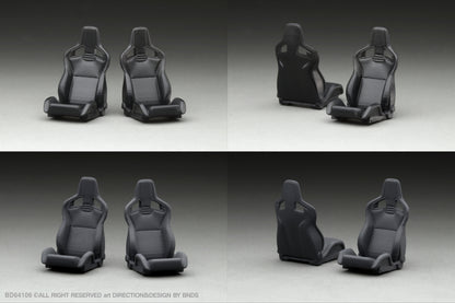 BNDS 1/64 Racing Seats Collection - BD64101/BD64102/BD64103/BD64104/BD64105/BD64106/BD64107