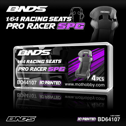 BNDS 1/64 Racing Seats Collection - BD64101/BD64102/BD64103/BD64104/BD64105/BD64106/BD64107