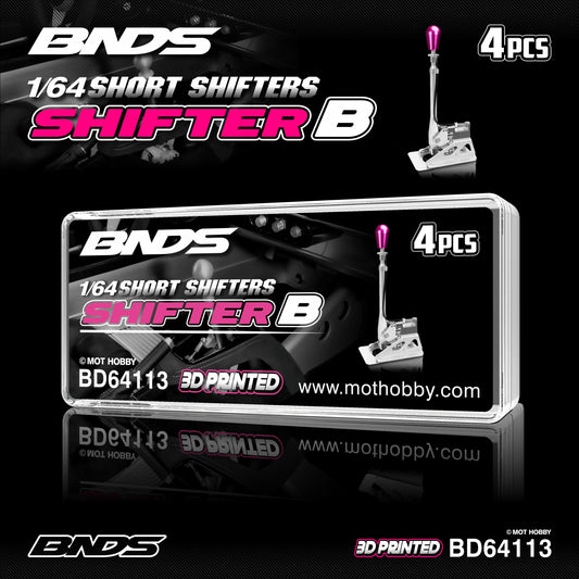 BNDS 1/64 Short Shifter Set - Shifter B (4pcs) - BD64113