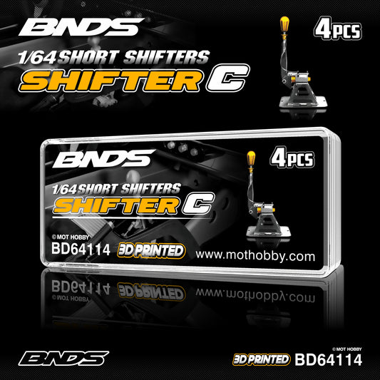 BNDS 1/64 Short Shifter Set - Shifter C (4pcs) - BD64114