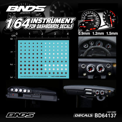 BNDS 1/64 Racing Decal Set Collection - BD64135/BD64136/BD64137/BD64138/BD64139
