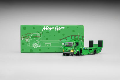 Mega Gear 1/64 Custom Hauler  - Green Dino