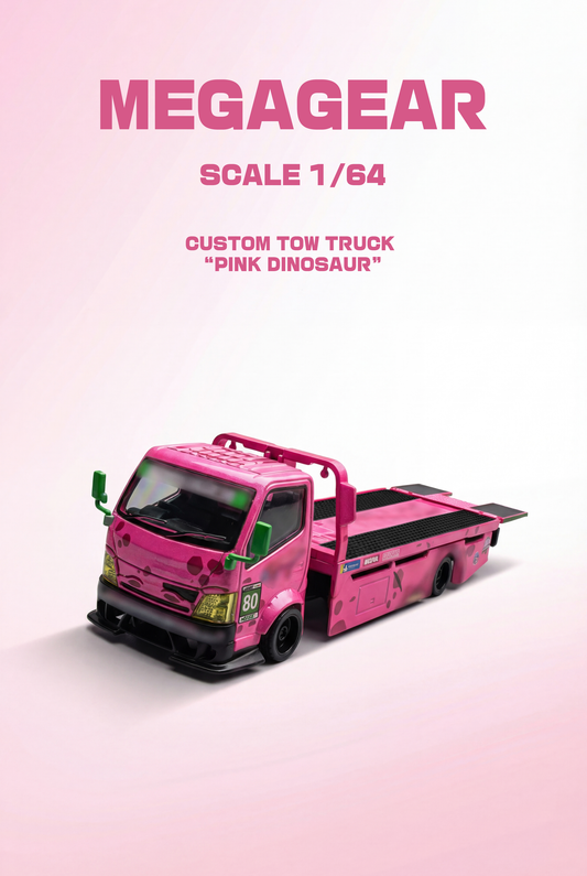 Mega Gear 1/64 Custom Hauler  - Pink Dino