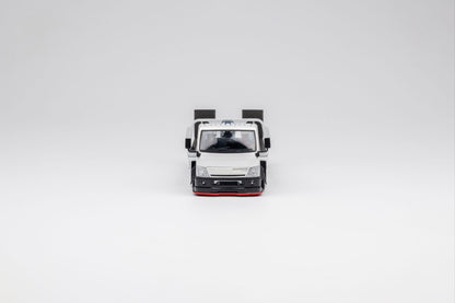 (Pre-order) Microturbo Custom Flatbed Tow Truck- White
