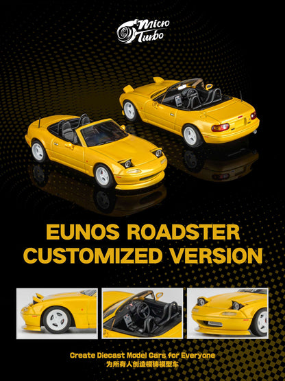 Microturbo - 1/64 Custom MX5 - Metallic Yellow