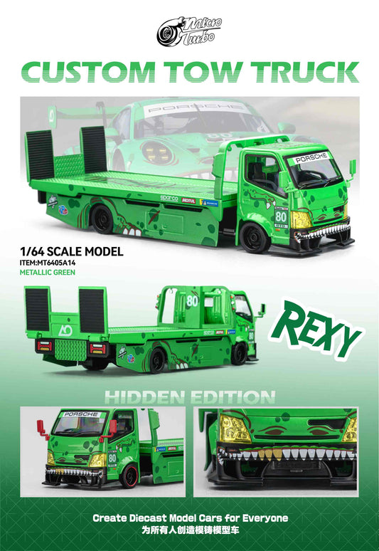 (Pre-Order) Microturbo - 1/64 Custom Hauler - Green Dino