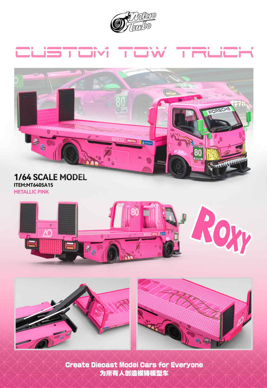 (Pre-Order) Microturbo - 1/64 Custom Hauler - Pink Dino