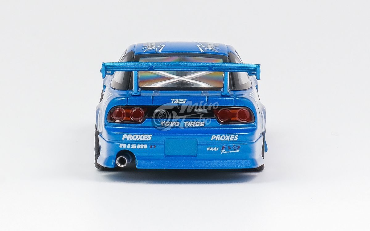 Microturbo 1/64 Custom 180SX - Metallic Blue