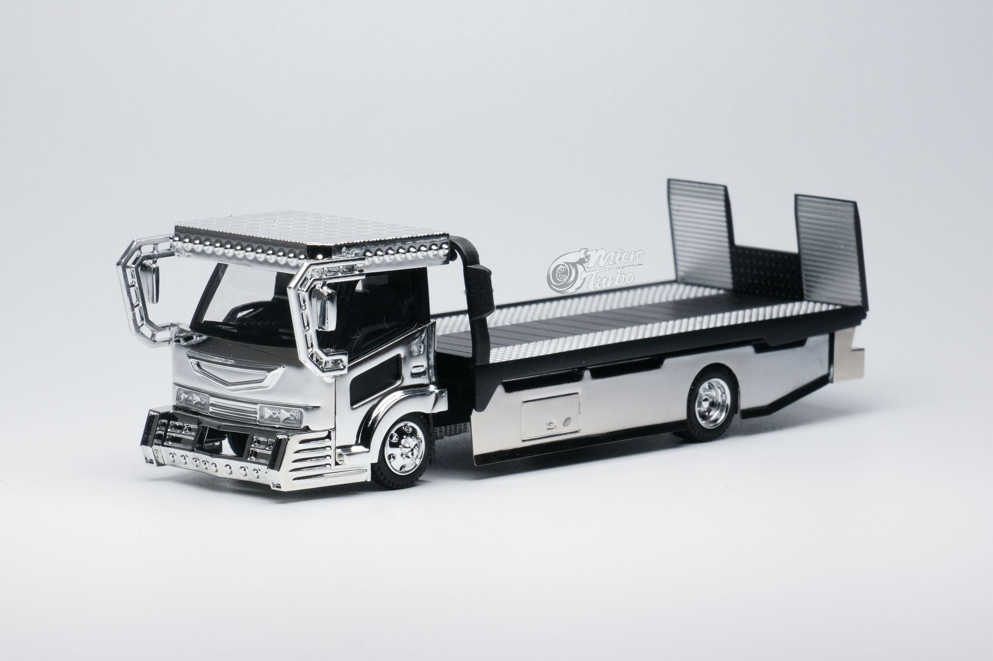 Microturbo 1/64 Dekotora Flatbed Tow Truck