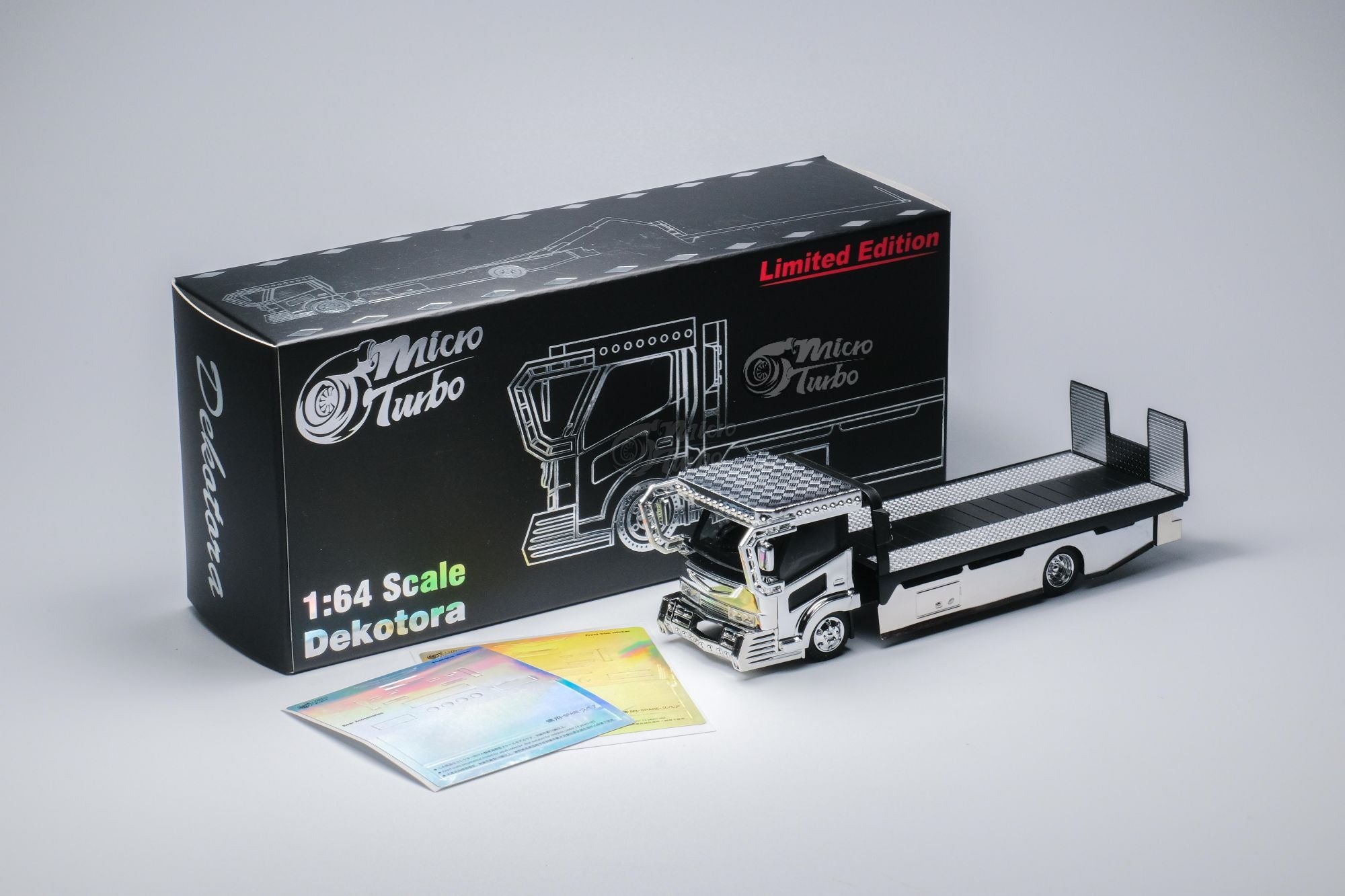 Microturbo 1/64 Dekotora Flatbed Tow Truck – Mot Hobby Studio