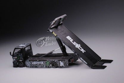 Microturbo 1/64 Custom Flatbed Tow Truck - Claws