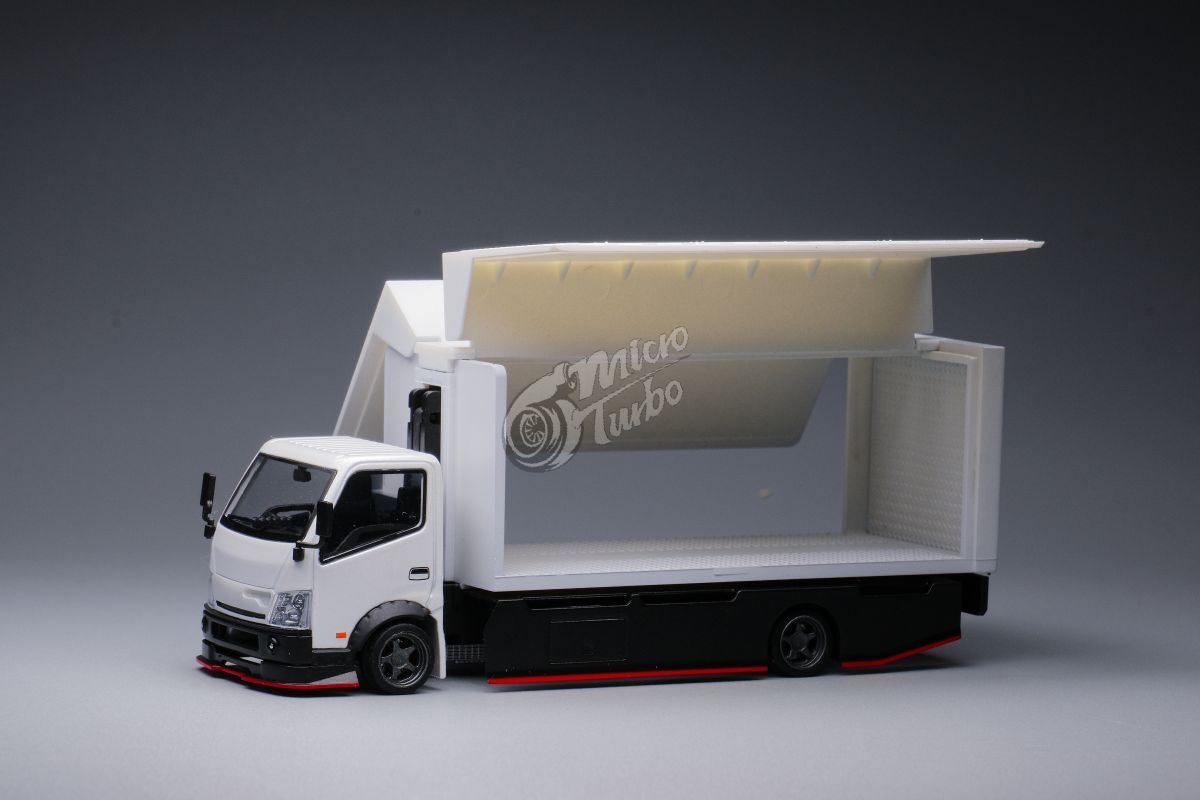 Microturbo 1/64 Custom Wing Truck - White MT63026