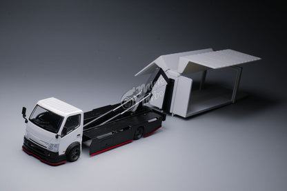 Microturbo 1/64 Custom Wing Truck - White MT63026